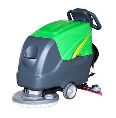 Limpiador de pisos automático de marcha detrás de batería de 24 V con anchura de limpieza de 510 mm y CE