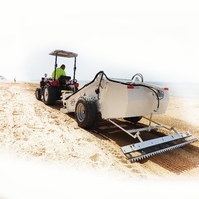 Máquina de limpieza de arena de playa de acero de 1200 kg para aplicaciones ambientales