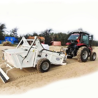 Máquina de limpieza de playa de acero de 80 HP para mantenimiento de limpieza alcalina