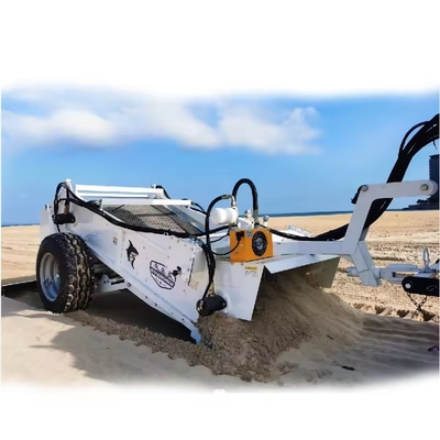 Máquina de limpieza de playa de acero 1400 Accesorio de tractor para limpieza de playa